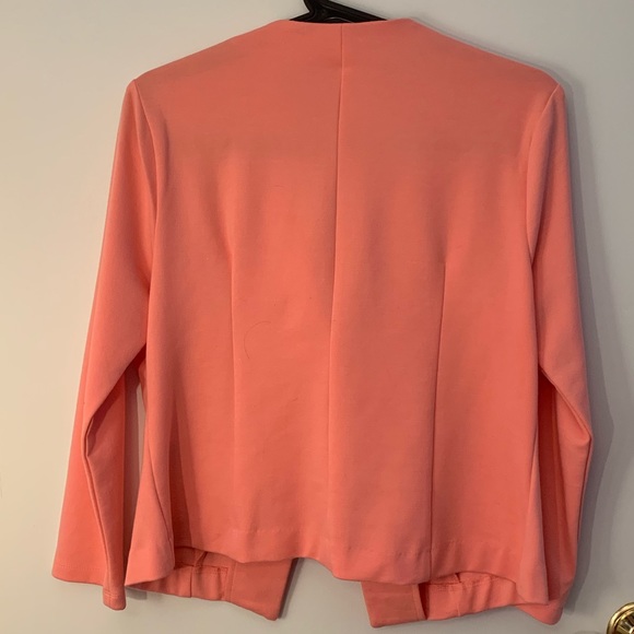 Coral Bright Blazer - Picture 2 of 3